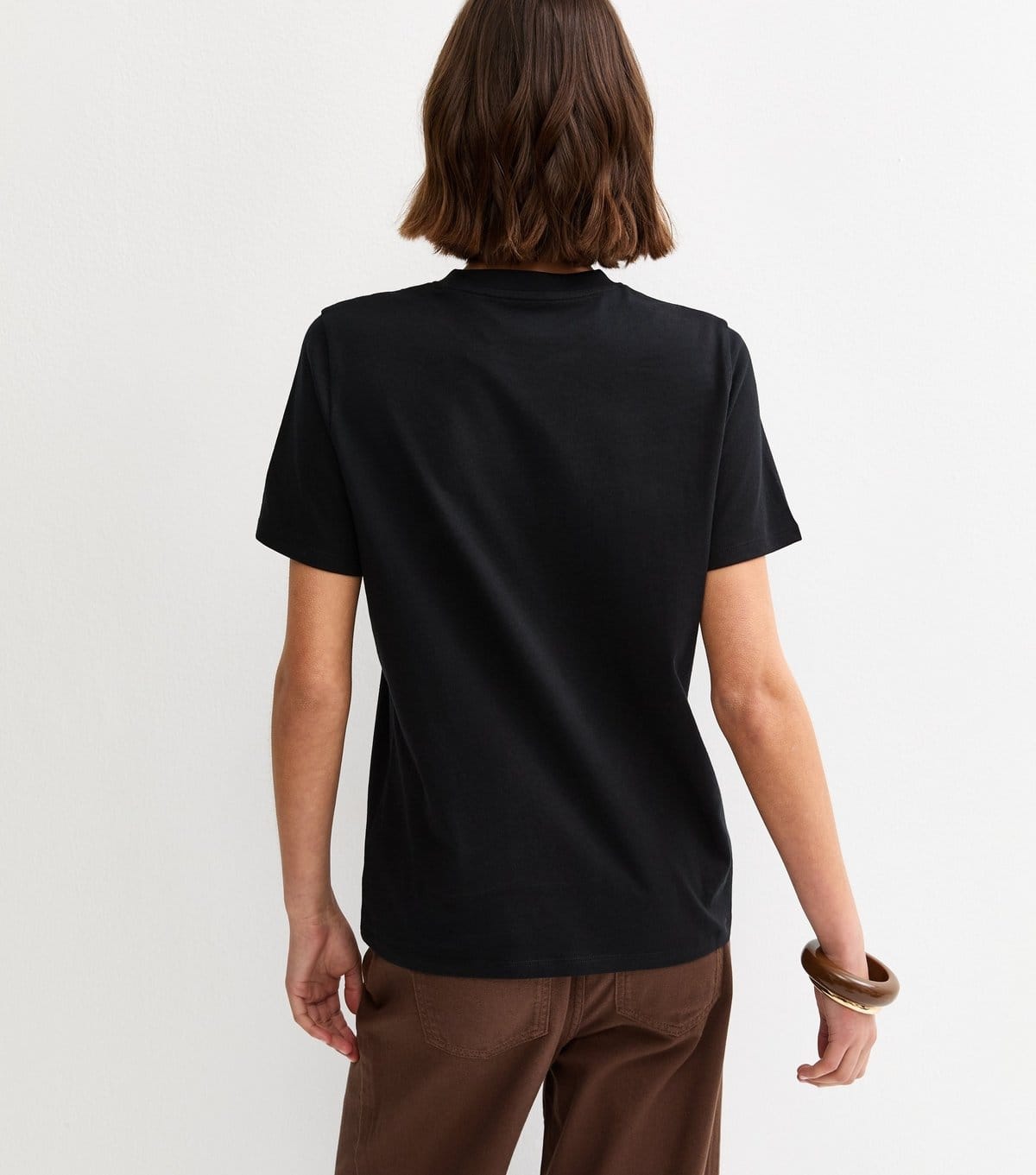 New Look Women's Black Foil Butterfly Relaxed T-Shirt New Look - 4
