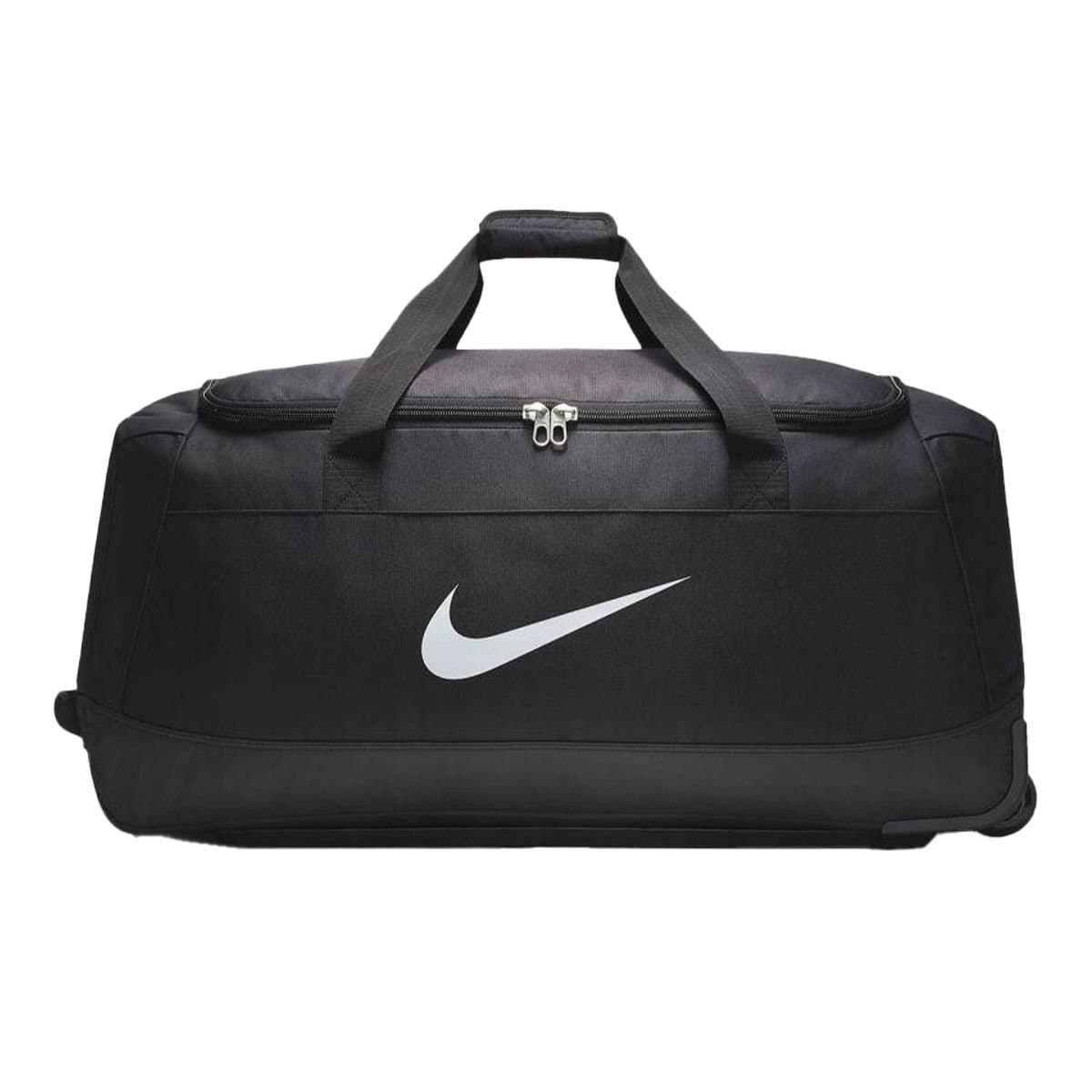Nike Nike Men's Club Team Swoosh Roller Duffle Bag in Black