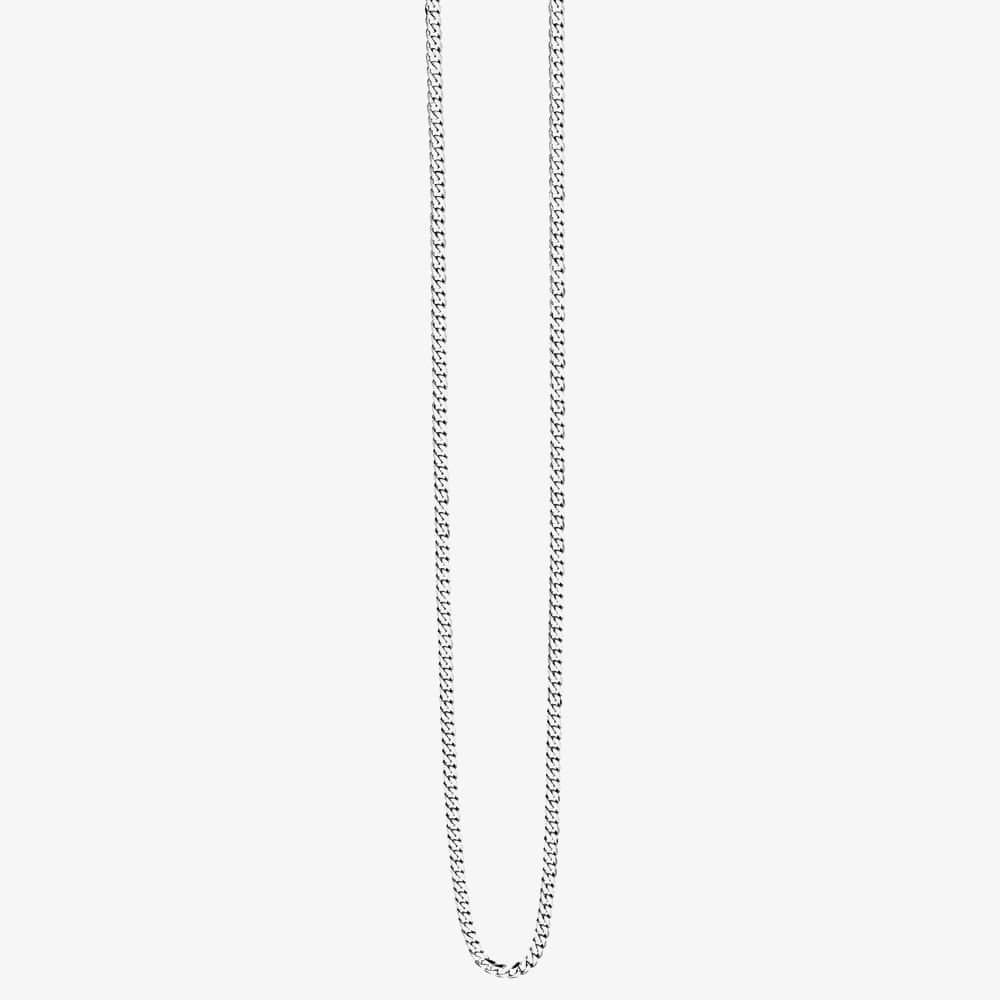 Fred Bennett Fred Bennett Silver Stainless Steel Curb Chain