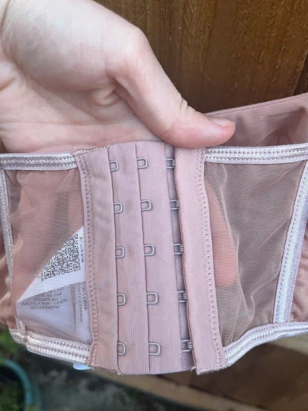 ASOS Pink corset crop top