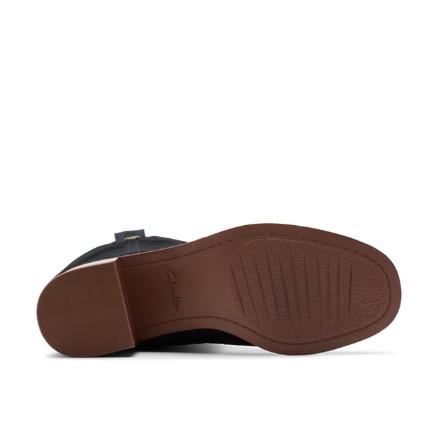 Clarks Clarks Women's Chamberly Up Black Suede Knee High Boots - 3