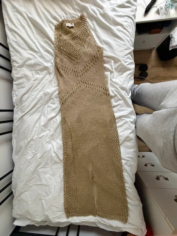 Never Fully Dressed Never Fully Dressed Gold Dress RRP $98