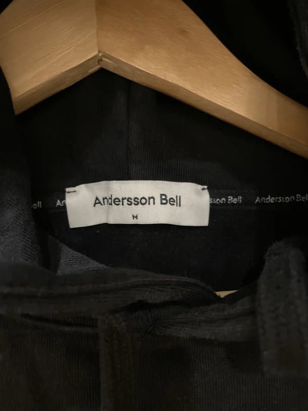 Andersson Bell Andersson Bell “Power to the People” Black Hoodie – Size M