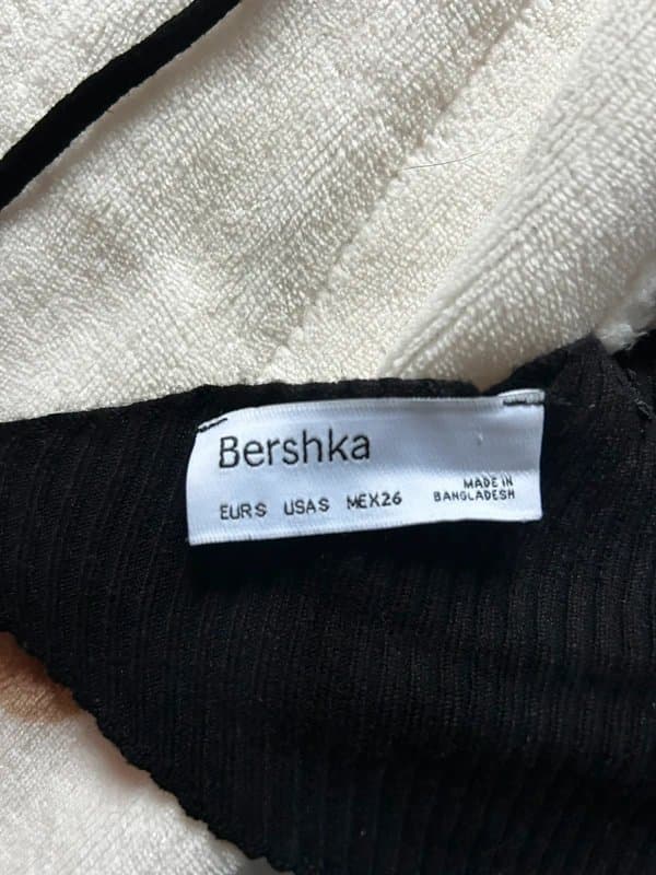 Bershka bershka halter neck top