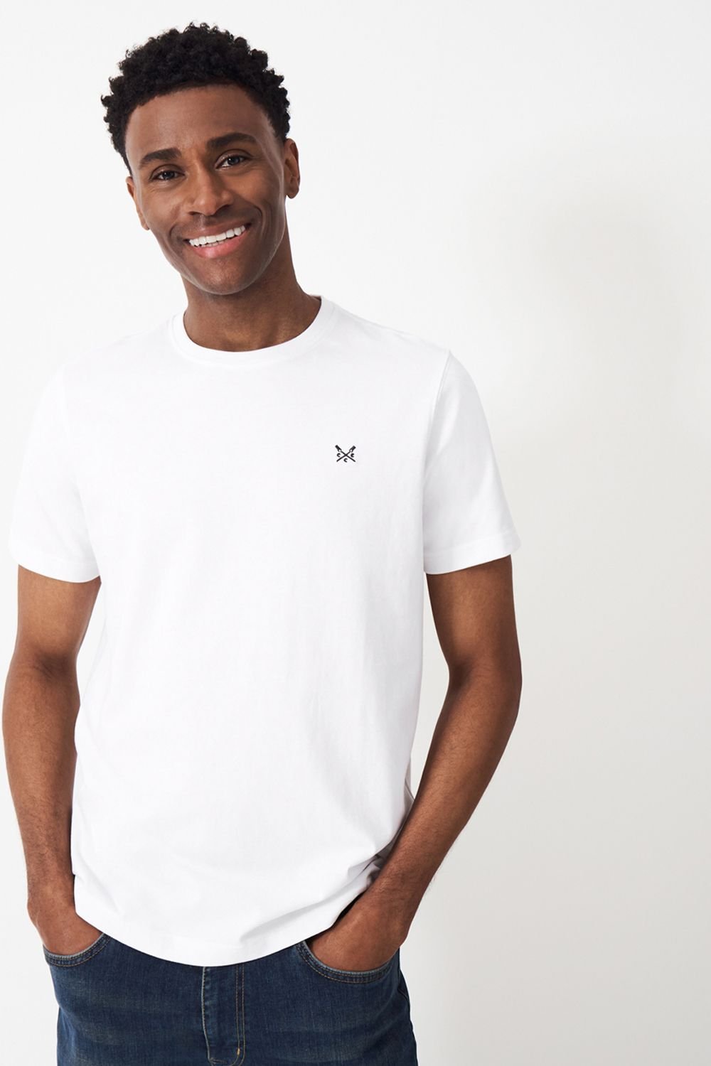 Crew Clothing Crew Clothing Men's Crew Classic T-Shirt White - 4
