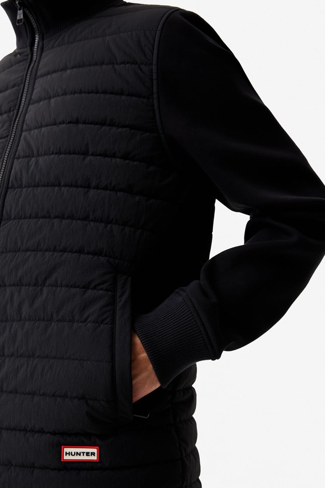 Hunter Hunter Men's Hume Baffle Body Jacket Black - 4