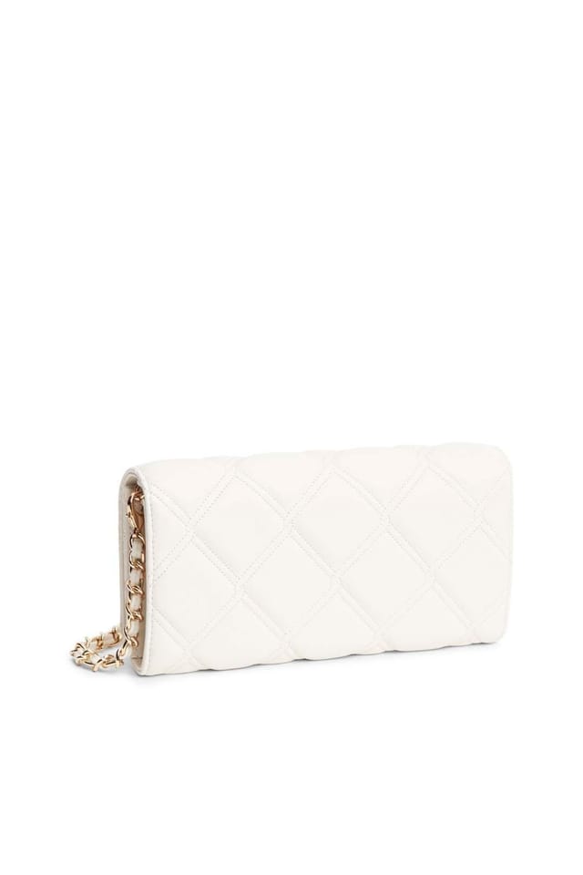 Tommy Hilfiger Tommy Hilfiger Women's Feminine Wallet On Chain Cream - 3