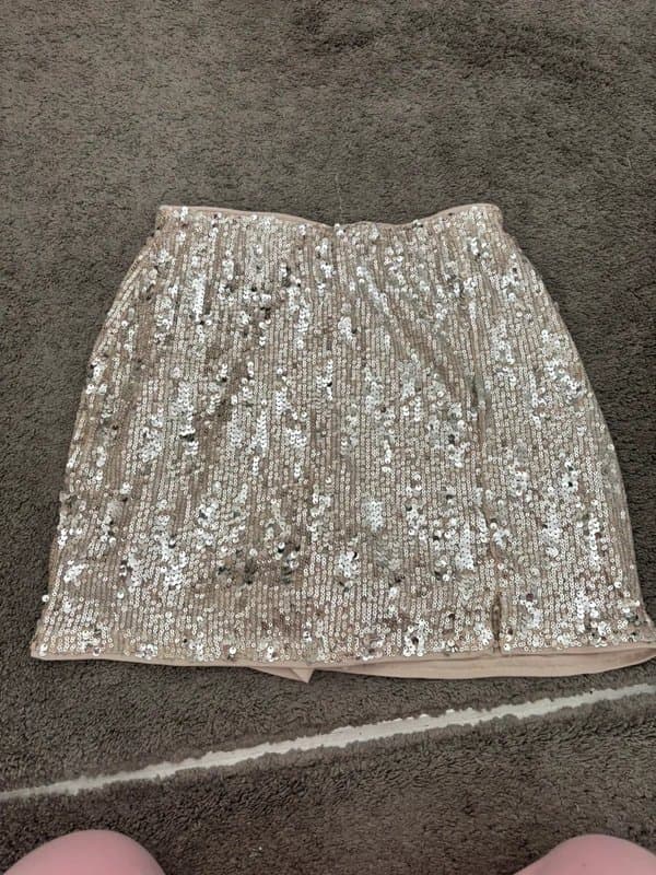 New Look sequin skirt