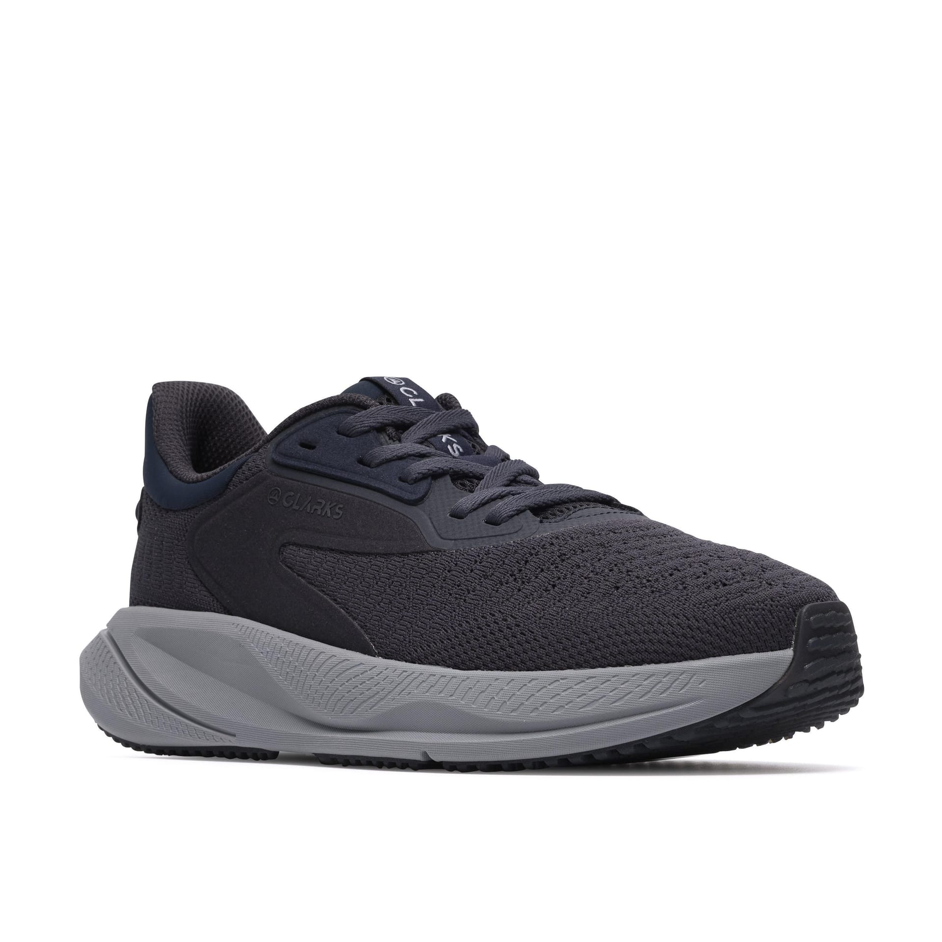Clarks Clarks Men's Pace Move Navy Trainers, Lace Up, Walking - 4
