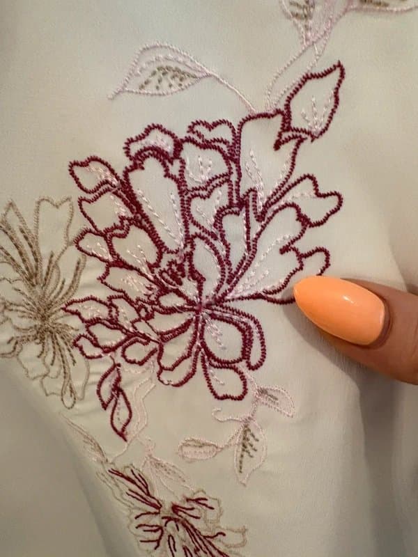 Debenhams Classic Debenhams vintage embroidered blouse shirt top size 20