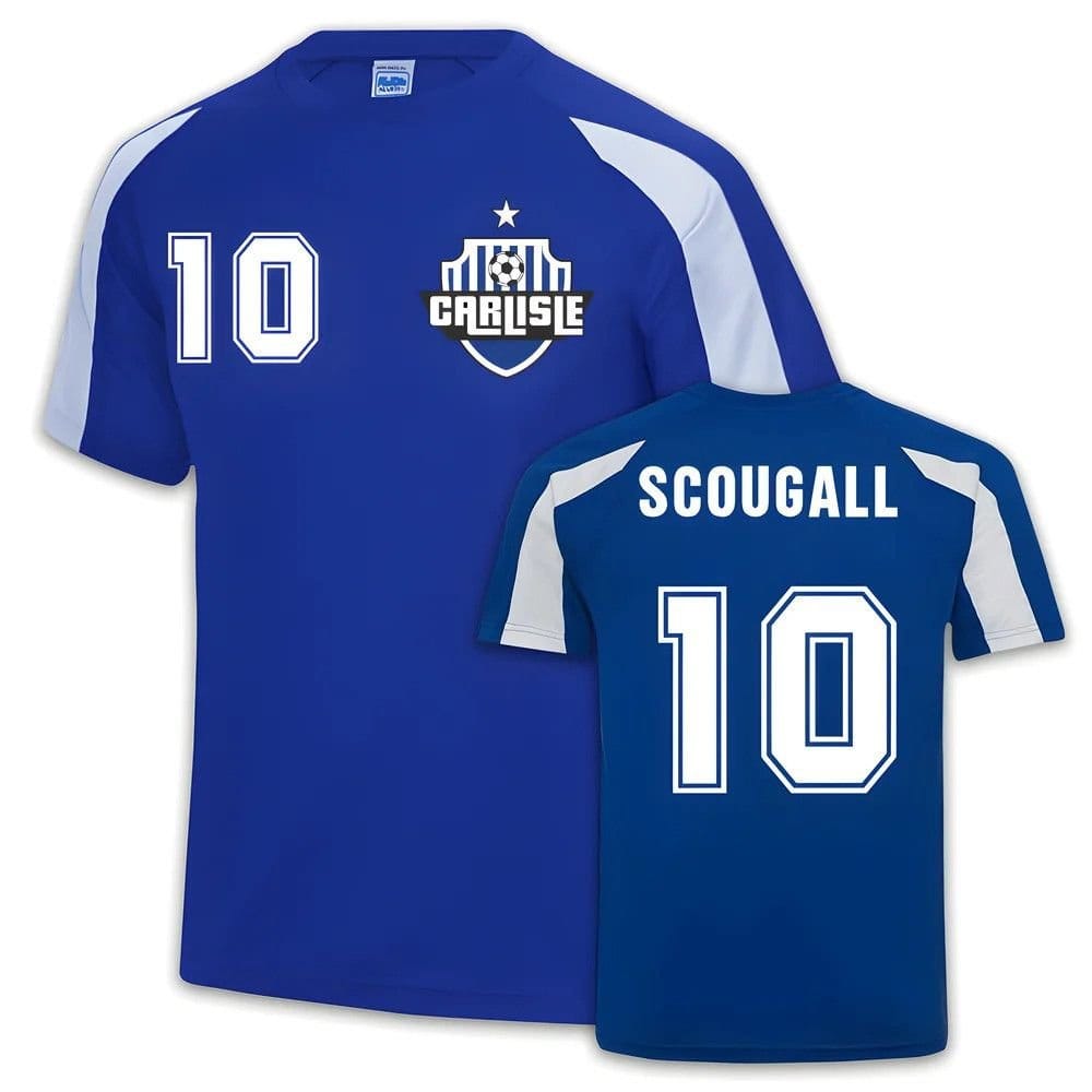 Carlisle Carlisle Men's Mens Stefan Scougall Sports Training Jersey in Blue - 1