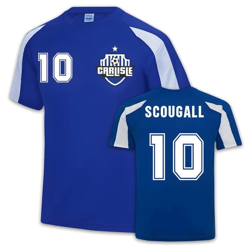 Carlisle Carlisle Men's Mens Stefan Scougall Sports Training Jersey in Blue - 1