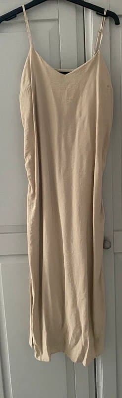 New Look New look size 10 /12 linen look maxi dress