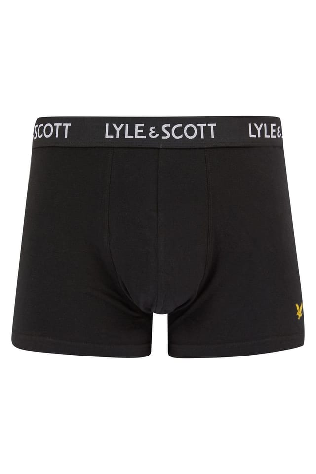Lyle & Scott Lyle & Scott Men's Miller 5 Pack Underwear Black / Bright White / Light Grey Marl / Dark Grey Marl / Peacoat - 2