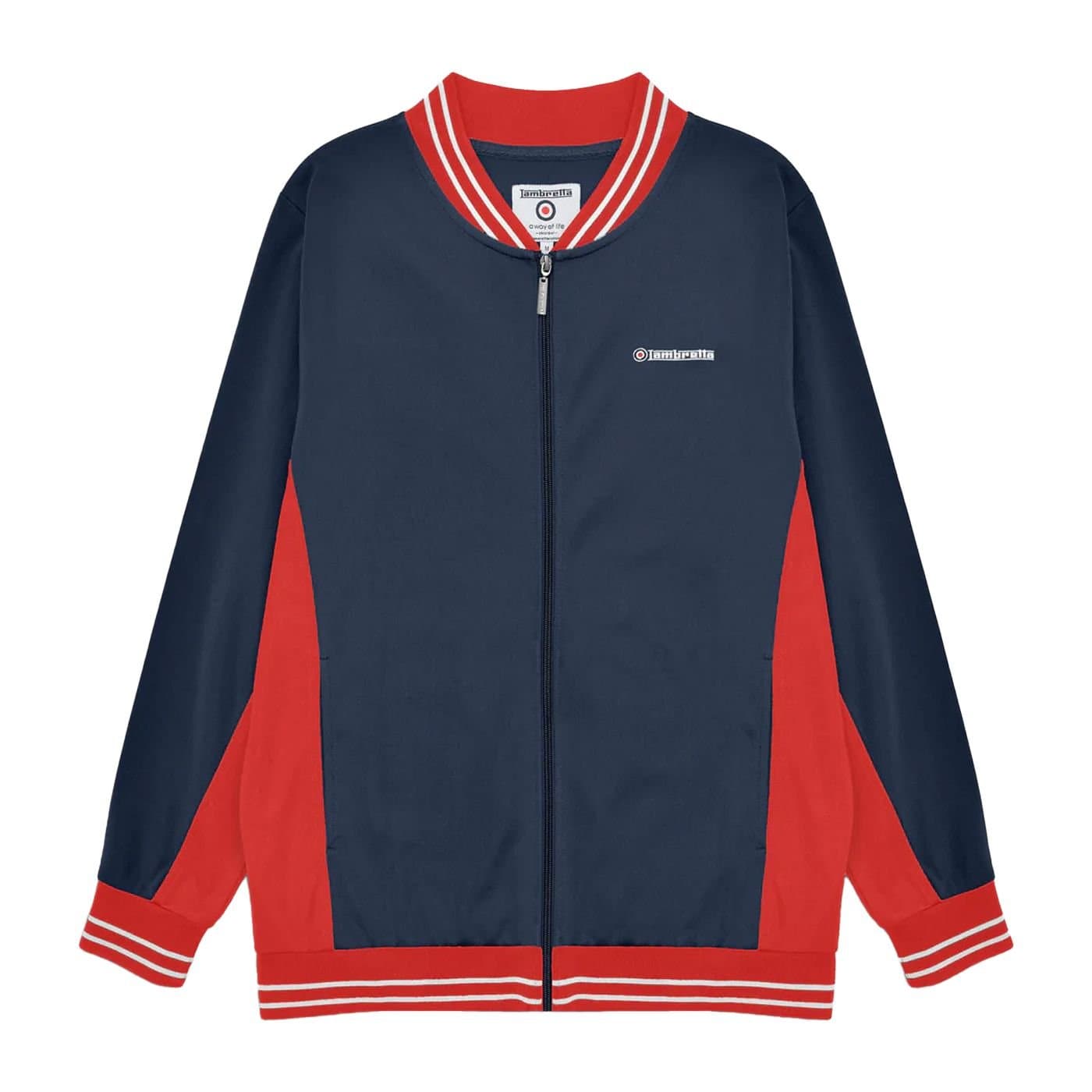 Lambretta Lambretta Men's Vintage Track Jacket in Navy