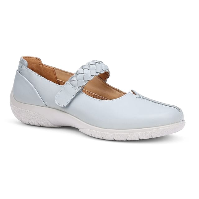Hotter Hotter Women's Wide Fit 'Shake II' Mary Janes in Pale Blue - 2
