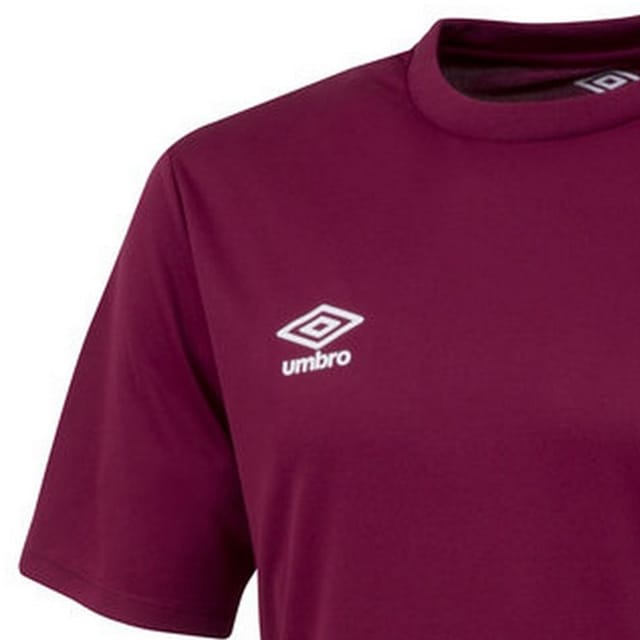 Umbro Umbro Men's Club Short-Sleeved Jersey in Burgundy - 3