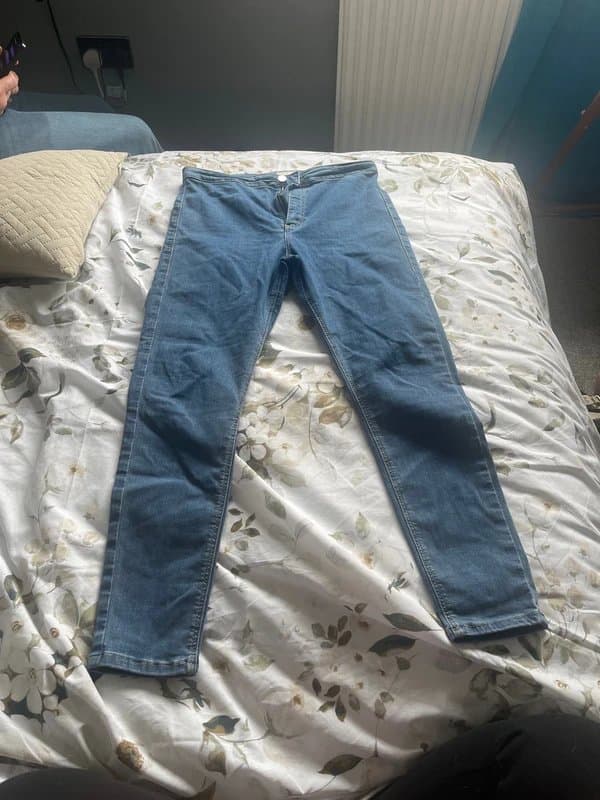 Topshop Blue Topshop skinny jeans, W32