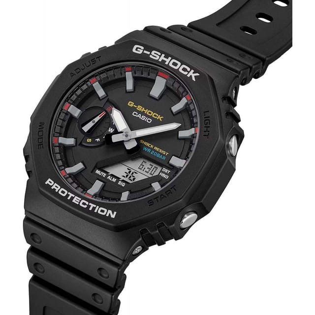 Casio Casio Men's GA-2100RL-1AER G-Shock 45mm Quartz Watch in Black - 3