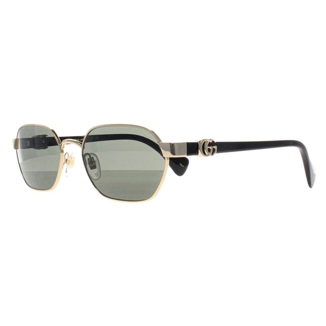 Gucci Gucci Women's Oval Gold Grey GG1593S - 2