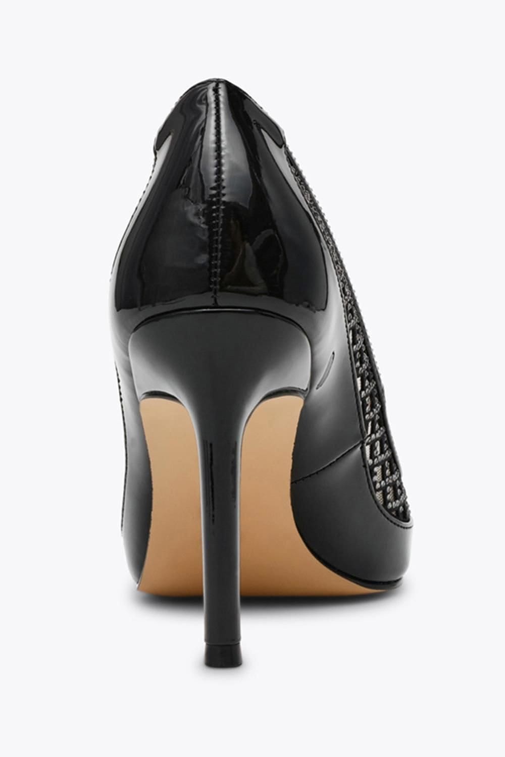 Steve Madden STEVE MADDEN Women's 'Saxxon Heel Black' Heels in Black - 4