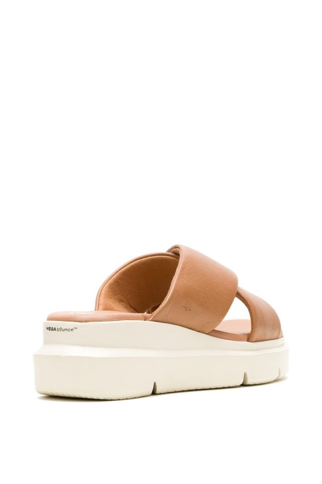 Hush Puppies Hush Puppies Women's Uplift Crossover Slide in Tan - 2