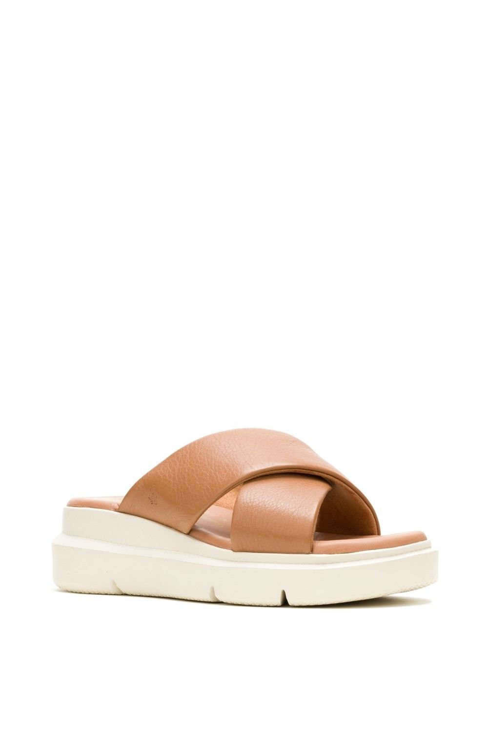 Hush Puppies Hush Puppies Women's Uplift Crossover Slide in Tan - 4