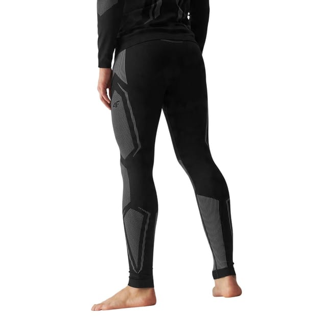 4F 4F Men's WAW24USEAM166 Thermoactive Leggings in Black - 2