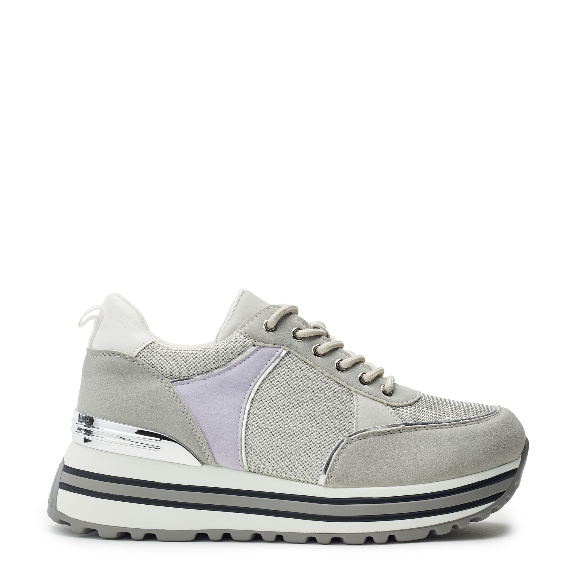 b.soleful B.soleful Women's 'Salene' Porvair Trainers in Grey