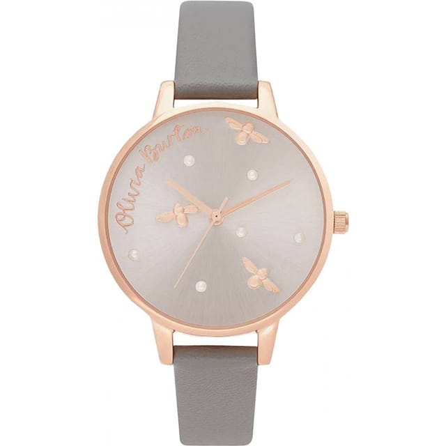 Olivia Burton Olivia Burton Women's OB16PQ03 34mm Quartz Watch in Grey - 2