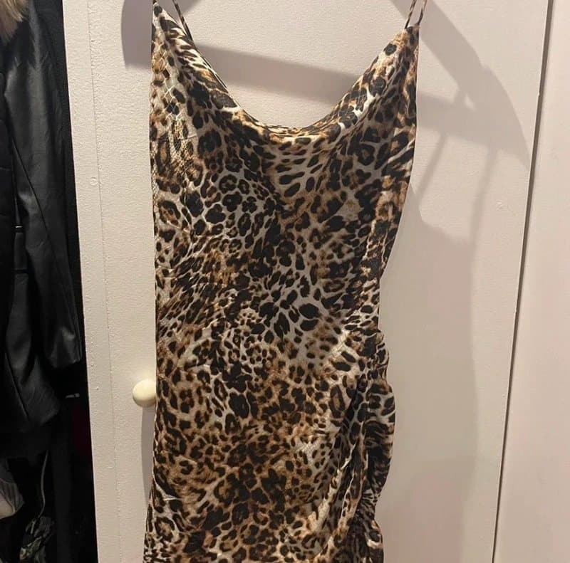 Topshop Leopard print mini dress - TopShop