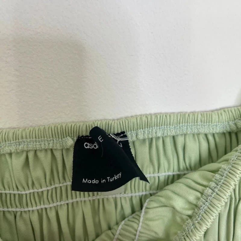 ASOS ASOS Pastel Green Midi Dress  Size 8