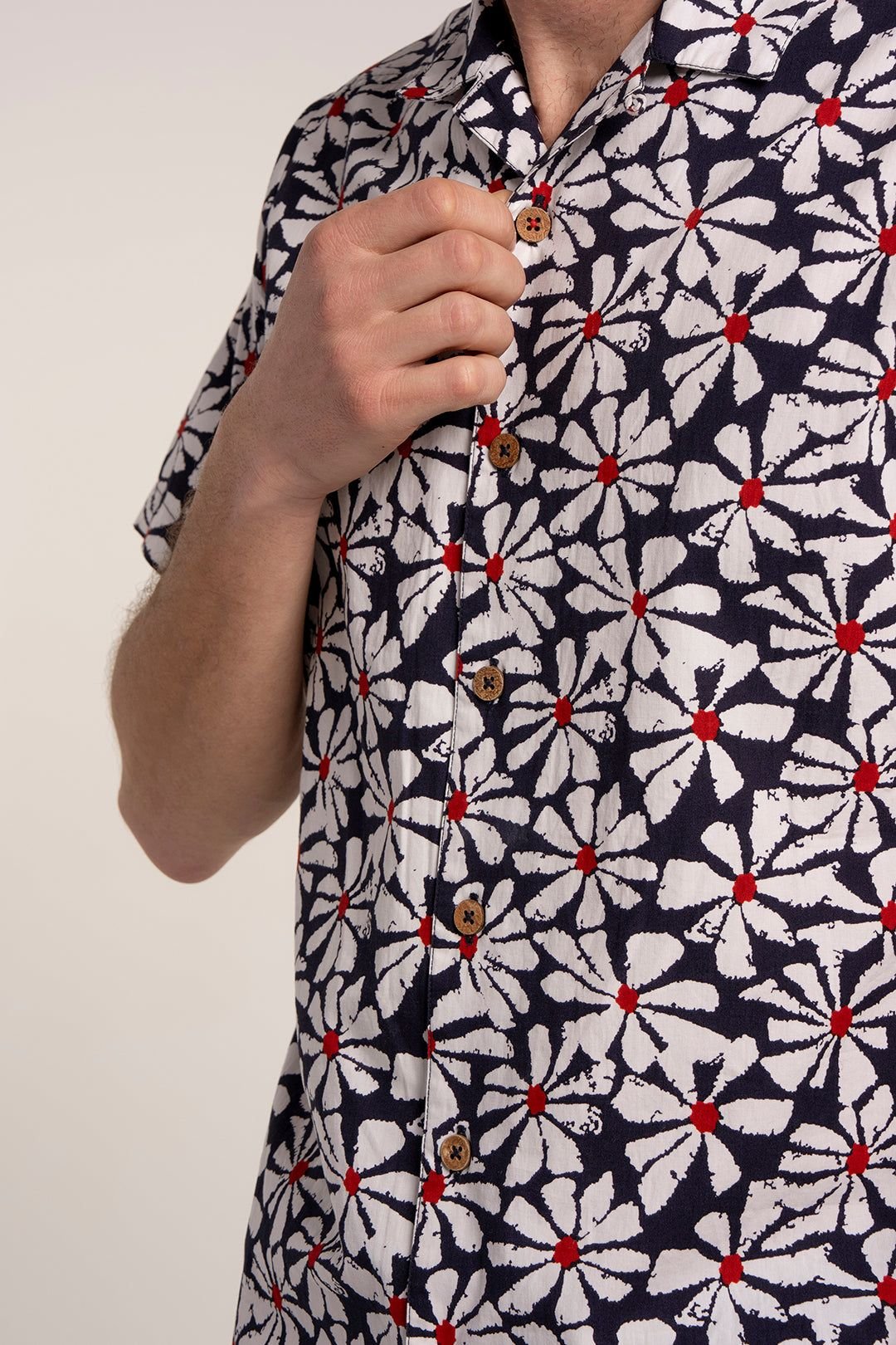 Brakeburn Brakeburn Men's MALLAIG SHIRT in Blue - 3