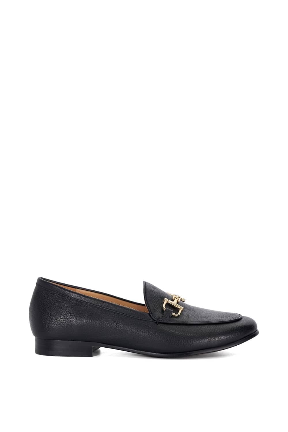 Dune London Dune London Women's Wide Fit 'Glair' Loafers in Black - 1
