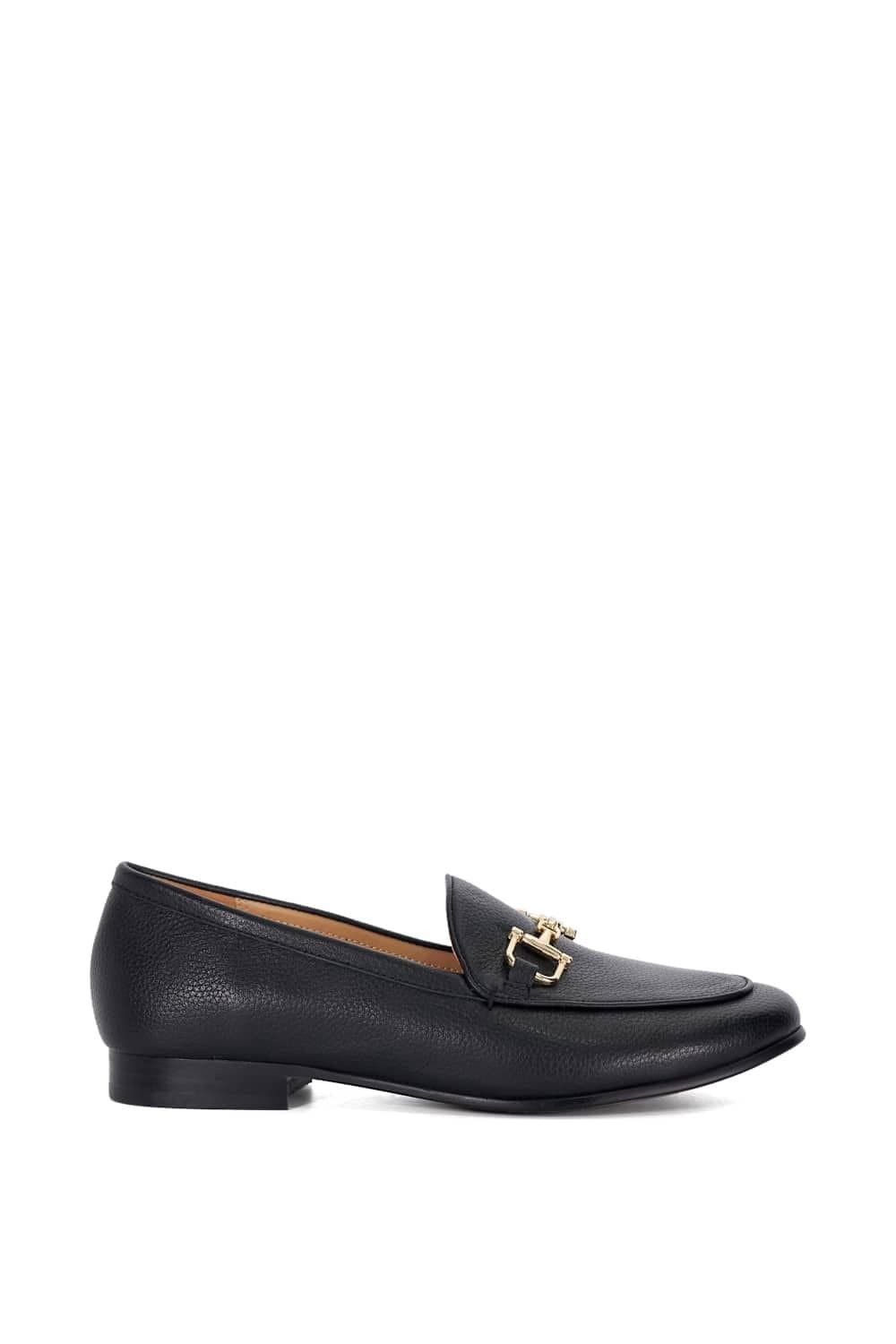 Dune London Dune London Women's Wide Fit 'Glair' Loafers in Black