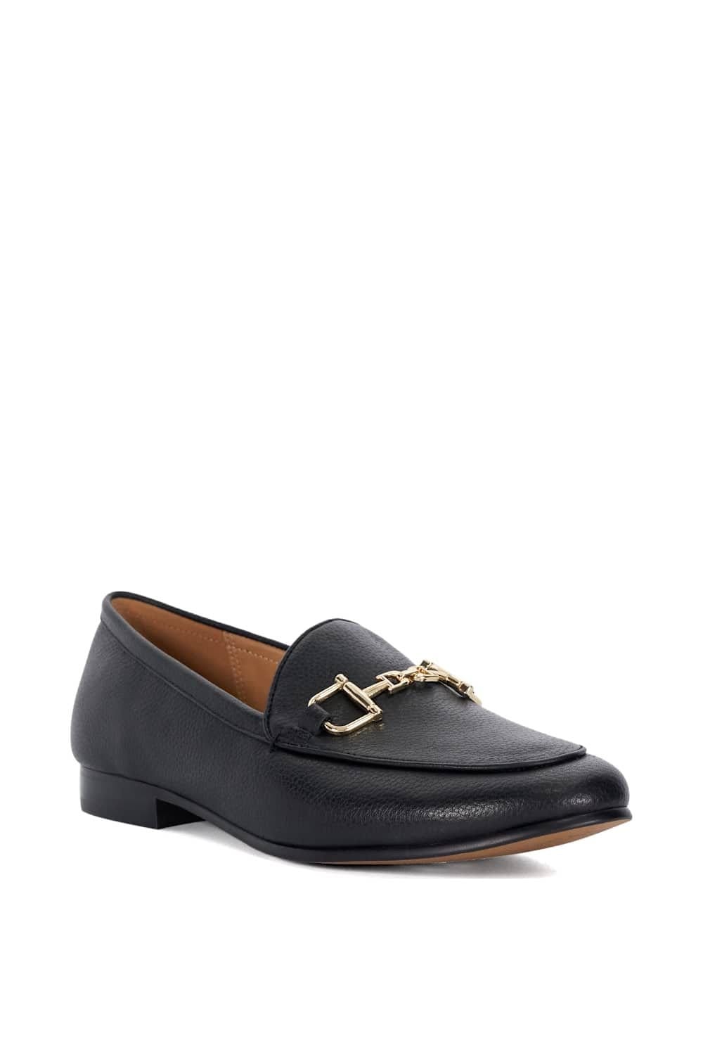 Dune London Dune London Women's Wide Fit 'Glair' Loafers in Black - 2