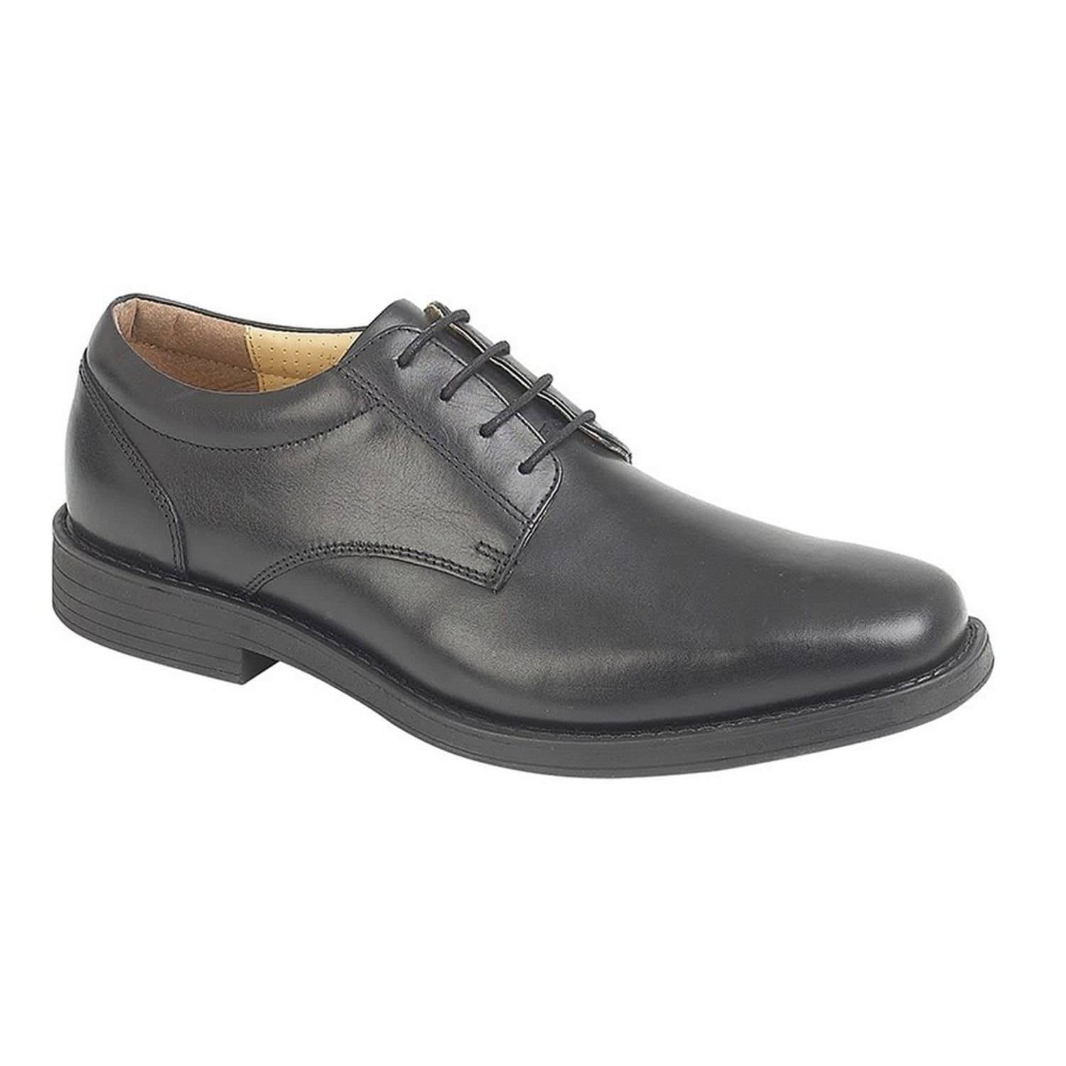 Tredflex Tredflex Men's Black Leather Oxfords
