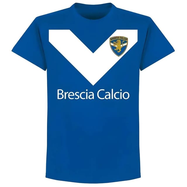 Brescia Brescia Men's Roberto Baggio Team T‑Shirt in Blue - 2