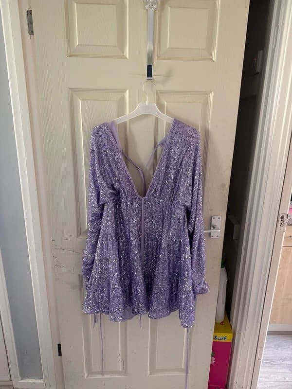 ASOS ASOS design sequin mini dress