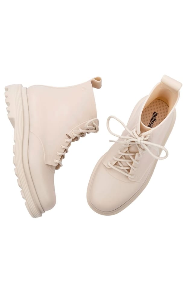 Melissa Shoes Melissa Shoes Women's Coturno Soft Jelly Boots in Beige - 3
