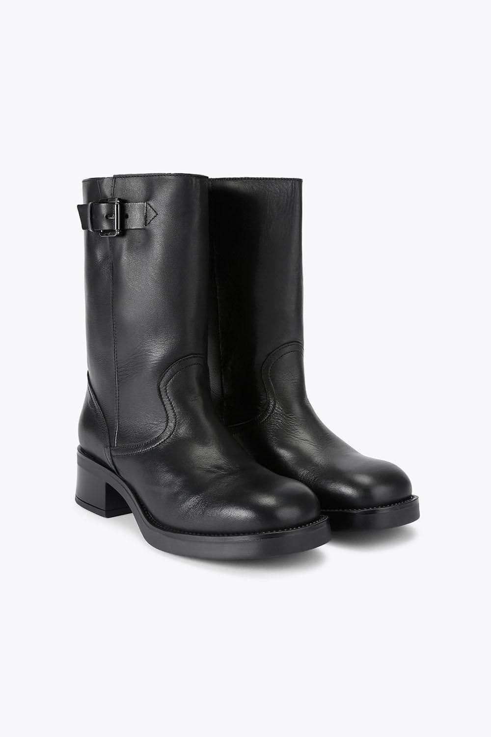 KG Kurt Geiger KG Kurt Geiger Women's 'Trident' Leather Boots in Black - 4