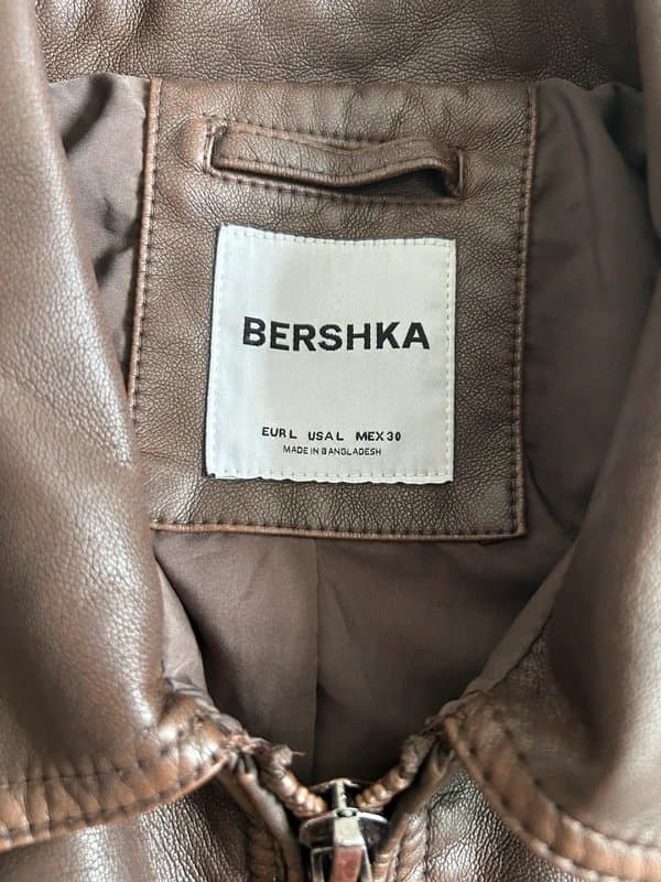 Bershka Bershka leather jacket