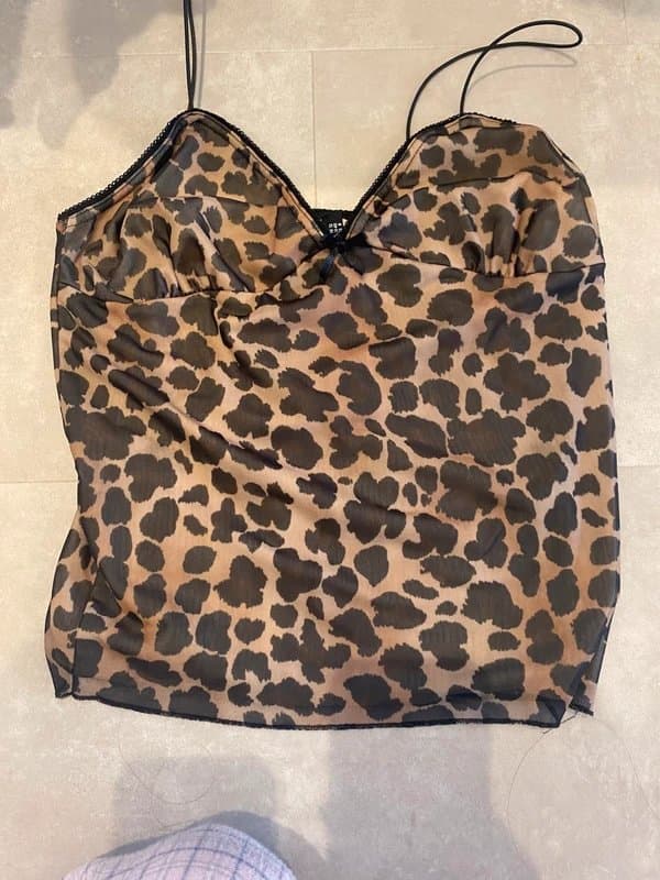 ASOS Leopard print vest top