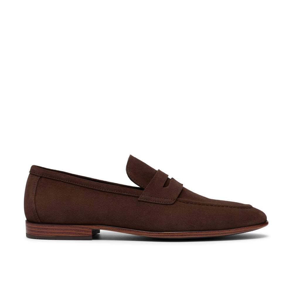 Clarks Clarks Men's Winsford Easy Brown Suede Loafers, Slip Ons