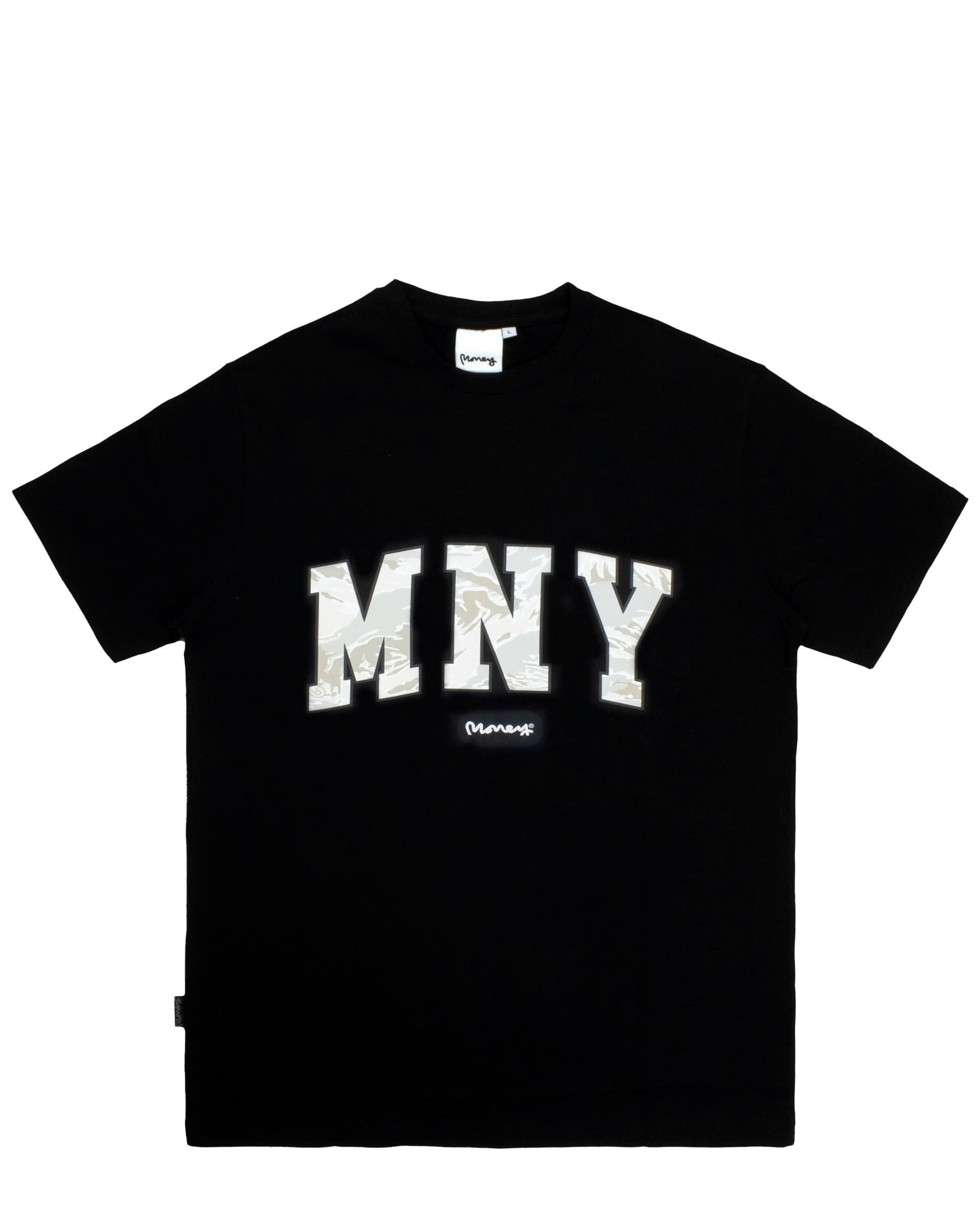 Money Money Men's Camo Fill Tee in Black