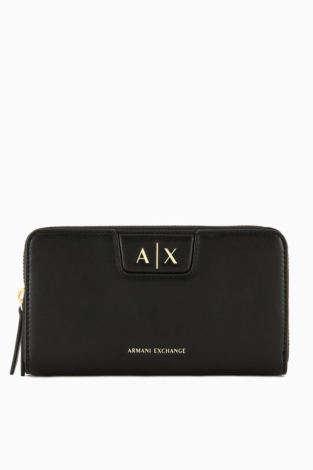 Armani Exchange Armani Exchange Women's Amelie Zip Around Black