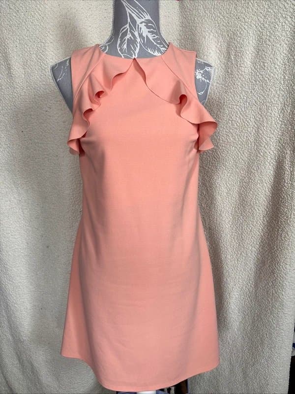 New Look New Look Women's Ruffled Shift Dress Size UK10