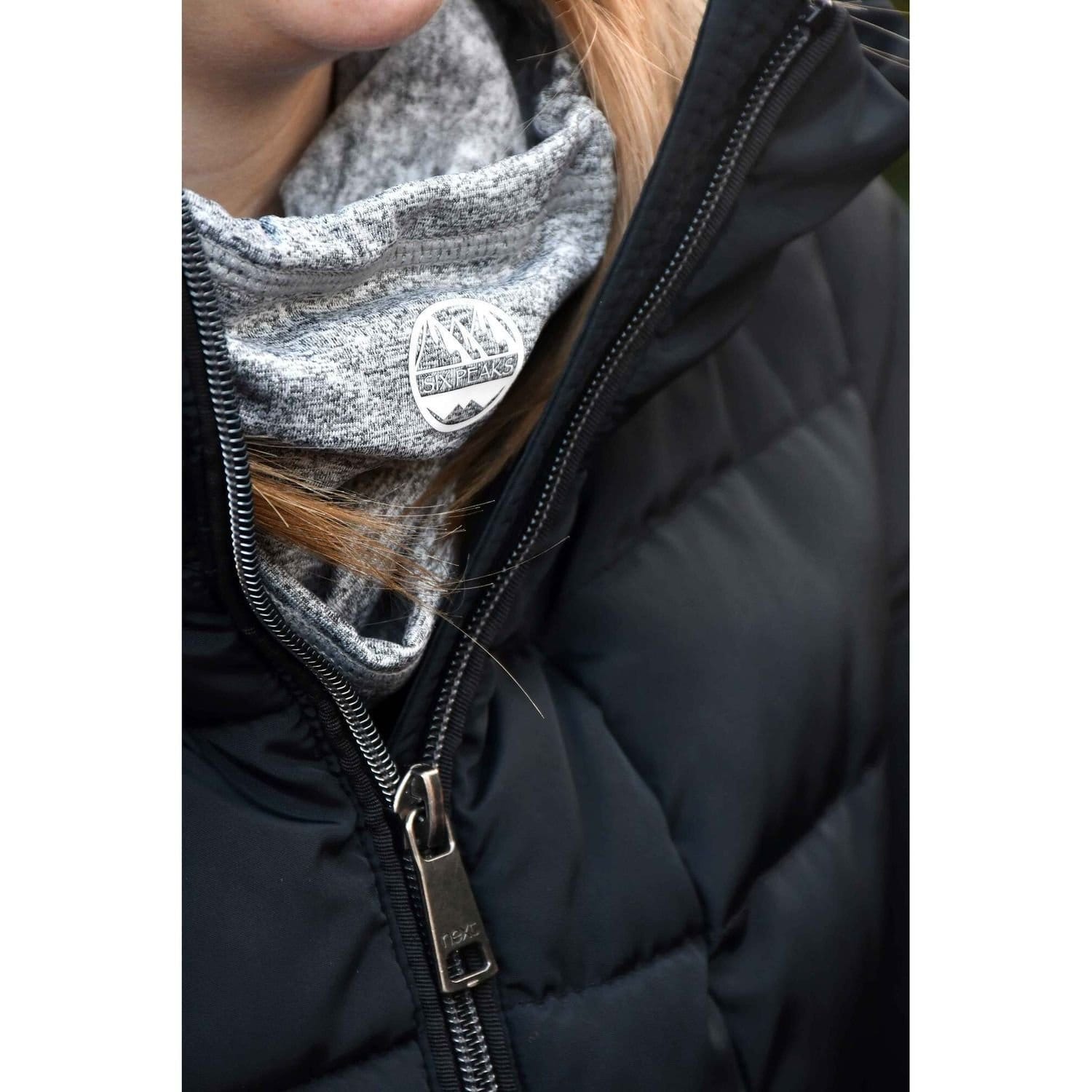 Six Peaks Six Peaks Men's Winter Neck Warmer in Light Grey - 4