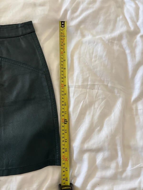 New Look Faux leather skirt size 12