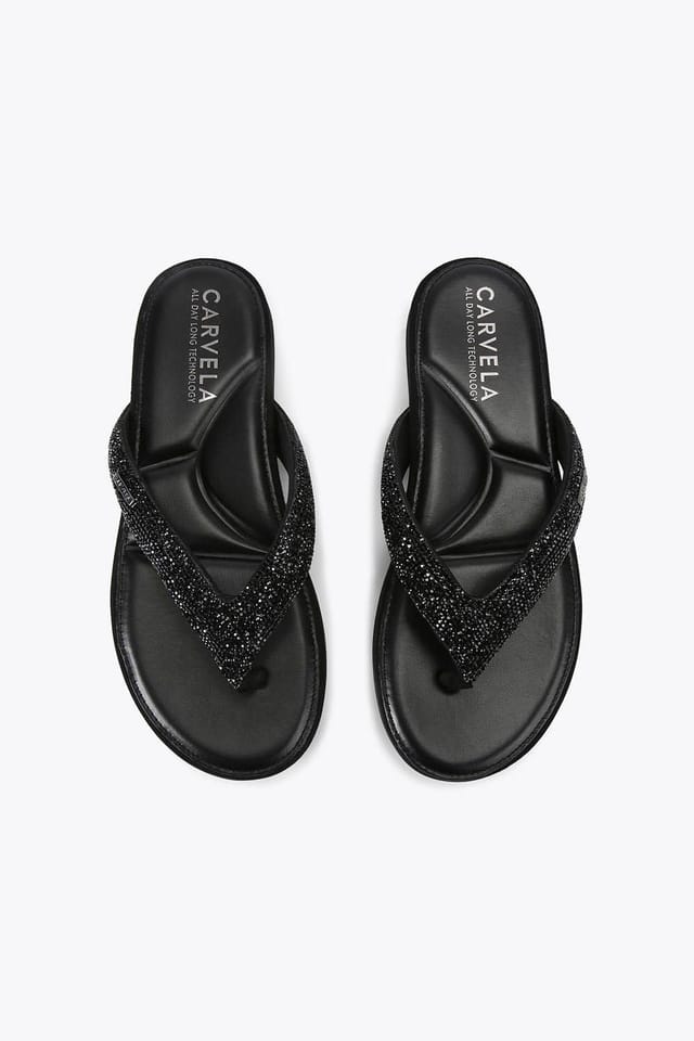 Carvela Carvela Women's 'Riviera Jewel' Fabric Flats in Black - 2